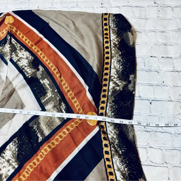 Do Everything In Love Designer Chain Print Kimono Duster One Size Old Money - Picture 6 of 8